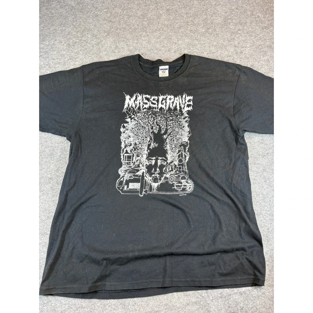 Vintage Mass Grave The Absurdity of Humanity Hardcore T Shirt Mens XL Metal Band